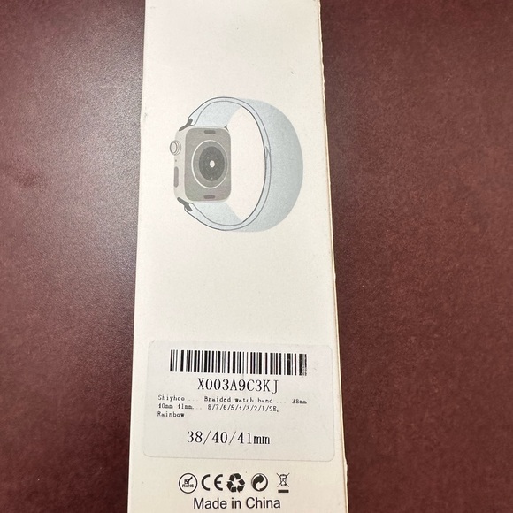 Nylon Elastic Stretchy Braided Solo Loop Compatible With Apple Watch Band Ultra - Picture 6 of 6